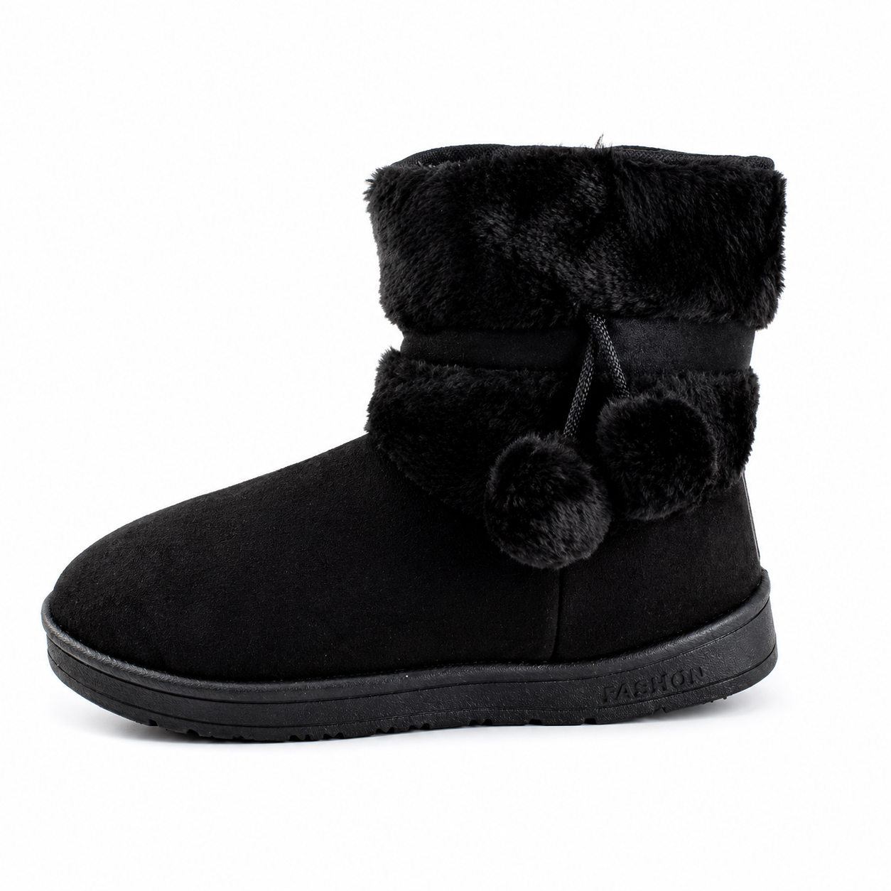 Bottine pour femme BF3-F noir..........     Bottine femme Maroc